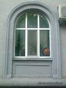ПВХ окно Алюпласт поворотно-откидное по хорошей цене, размер окна - 1,2 х 1,2 м