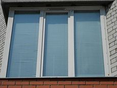 Окно ПВХ Алюпласт комнатное с фурнитурой производства Vorne, размер - 1,1 х 1,8 м