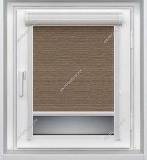 Окно профильной системы Алюпласт поворотное дачное с теплозащитным однокамерным стеклопакетом ПВХ, размер - 1,3 х 0,9 м