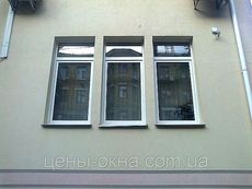 Пластиковое окно Salamander поворотное в низшей ценовой категории