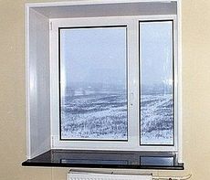 ПВХ окно Фенстер, в среднем ценовом секторе