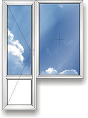 Балконный блок в зал - под ключ