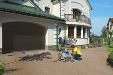 Ворота секційні гаражні Standart