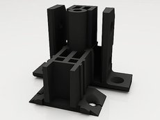 Крепление импоста VTL 60