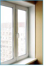 Откосы для двустворчатого окна в панельном доме из влагостойкого гипсокартона. Экономичный вариант отделки откосов. Цена 120 грн./1м. п.