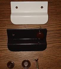 Ручка ракушка балконная (ручка курильщика, тянучка) металическая