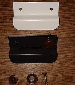 Ручка ракушка балконная (ручка курильщика, тянучка) металическая