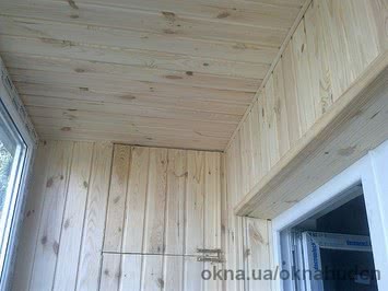 Обшивка деревянной вагонкой