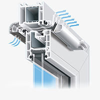 Клапан приточной вентиляции