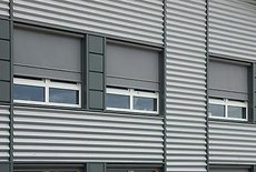 Фасадные жалюзи, фасадные тканевые роллеты