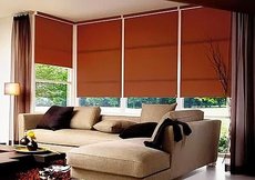 Рулонные шторы.