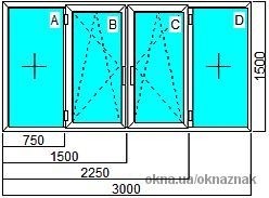 Остекление балконов окнами ALMplast