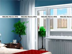 Выход на балкон