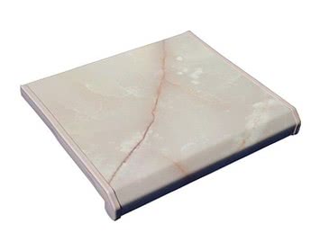 Подоконник пластиковий DANKE, цвет: розовый оникс (Onyx), 200*1500
