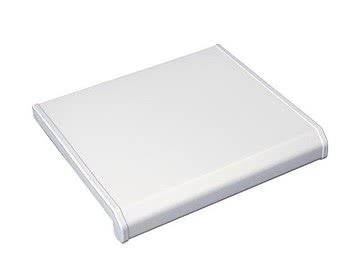 Подоконник пластиковий DANKE, цвет: классический белый (Lucido Bianco), 150*1500