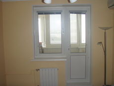 Выход на балкон (пластиковый)