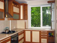 Двухчастное окно пластиковое