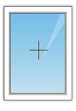 Окно глухое одночастное