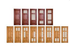 Деревянные двери из массива ольхи