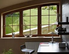 Окно со шпроссами