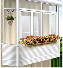 Остекление балконов и лоджий