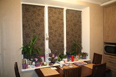 Рулонные шторы, жалюзи