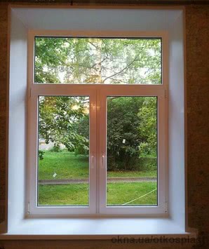 Теплые откосы.