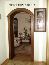 Арки из натурального дерева, шпонированные, МДФ