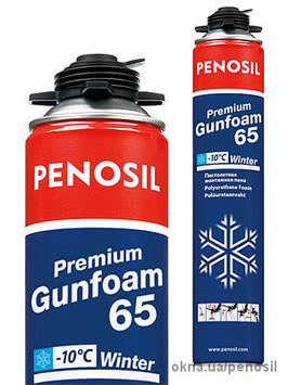 Пена монтажная зимняя PENOSIL Gunfoam Pro 65 L Winter