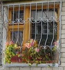 Решетки с элементами ковки