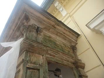 реставрация балкона, окон деревянных
