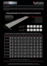 подоконник из серого природного гранита Покостовка