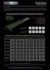 Подоконник из зеленого природного гранита Маславка