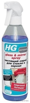 Чистящий спрей для стекла и зеркал HG