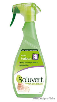 Экологическое средство для очистки и полировки различных поверхностей Soluvert