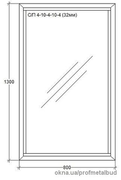 Окно глухое