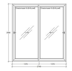 Подъемно-сдвижная конструкция (теплая)