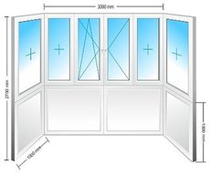 Балкон KBE Optima