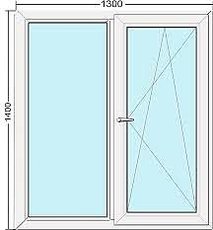 Окно кухонное 1.30х1,40