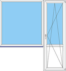 Окно (Балконный-блок)