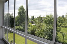 Раздвижная система для балкона и лоджии ALT-100 (ALUTECH)