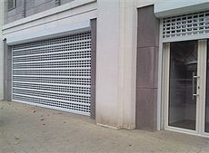 Ролетна решітка 1090x3240мм, коричнева, б/у