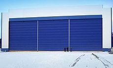 Автоматические ворота для Ангаров