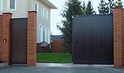 Ворота откатные (сдвижные) Ворота откатные (сдвижные)