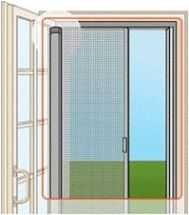 Сетки антимоскитные роллетные дверные