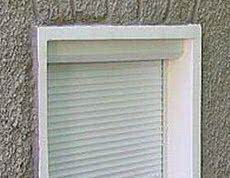 Рольставни (роллеты защитные) из экструдированного профиля