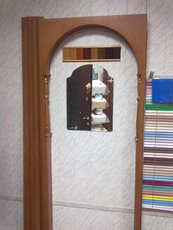 Арки межкомнатные шпонированые