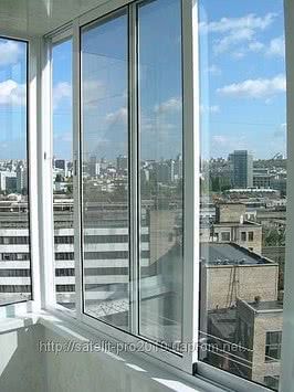 Супер легкий раздвижной алюминиевый балкон