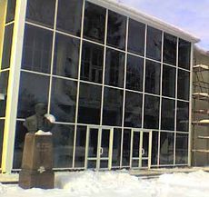 Фасад из алюминиевого профиля