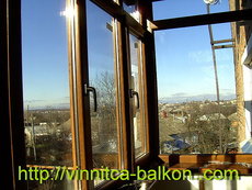 Установка окон з профиля Алюпласт в Виннице.